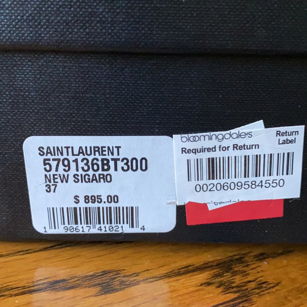 Saint Laurent Taupe Suede Ankle Boots with Buckle - Picture 11 of 11